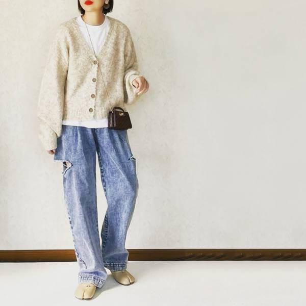 超「高見え」！！もぅ「大好きです♡」【しまむら】激カワ“ふわふわカーデ”2選