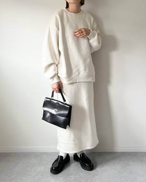 こりゃ、沼るわぁ♡♡♡【GU】高見え感すごッ！！あったか「スウェットアイテム」