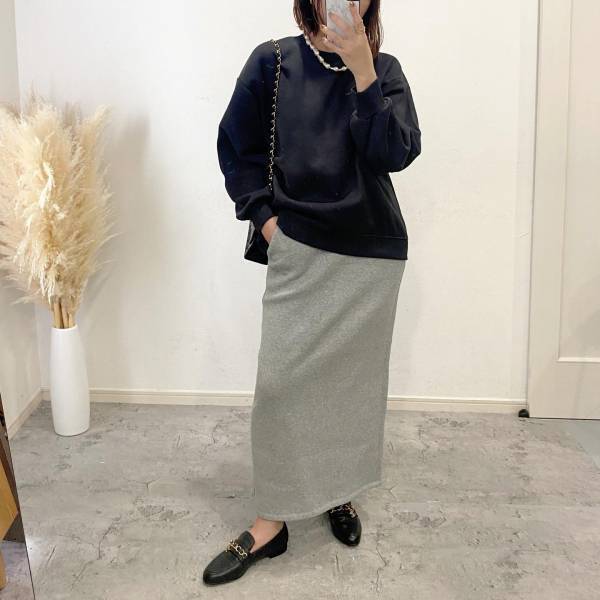 こりゃ、沼るわぁ♡♡♡【GU】高見え感すごッ！！あったか「スウェットアイテム」