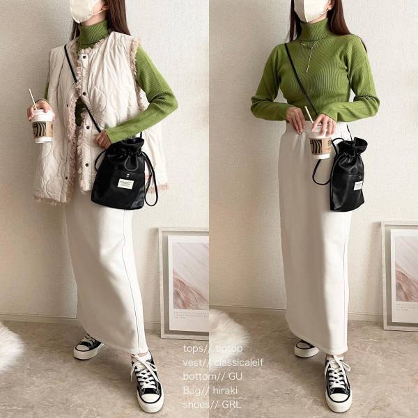 こりゃ、沼るわぁ♡♡♡【GU】高見え感すごッ！！あったか「スウェットアイテム」