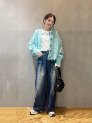 あざとさ全開ッ♡♡【JEANASIS】デートでも大活躍！ふわふわ「優勝カーデ」