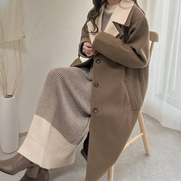 センスえぐいわぁ♡♡【しまむら】着るだけで即おしゃれ！「ニットワンピ」