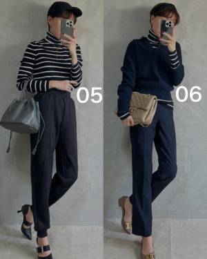 「リアルにめっちゃ着てます♡」【ユニクロ】「細見え」すぎて超「必需」！“ボーダー”着回しコーデ集