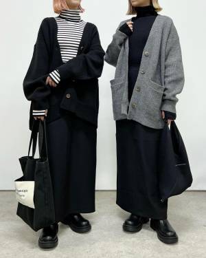 「軽くて暖かいし着心地がいい」って最高じゃーん！【GU】“ゆるっとカーデ”がめちゃ可愛い