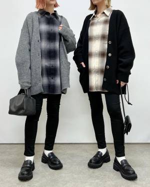 「軽くて暖かいし着心地がいい」って最高じゃーん！【GU】“ゆるっとカーデ”がめちゃ可愛い