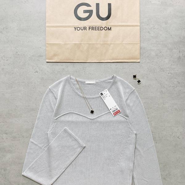 可愛すぎて「即カゴ㏌」したーッ！！【GU】大人っぽ“シアーセーター”に超感激