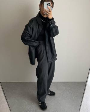 「色味も生地も可愛いよ。」形、「綺麗」すぎ！！【ユニクロ】”ブラッシュドパンツ”が「超いい」