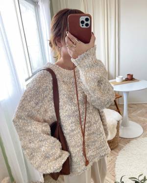 「配色最強に可愛い」し「買えてよかったぁ」♡【しまむら】この冬愛用確定！”ゆるゆるニット”3選