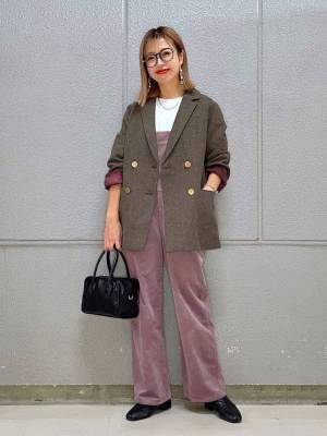 子どもっぽくなる→ 解決！【グローバルワーク】脚長効果に期待大♡「優秀オーバーオール」