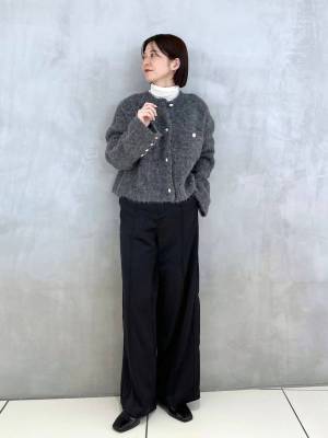 オシャレ女子は素材も注目♡ つい集めたくなる！ 今季イチオシ【シャギーカーディガン】