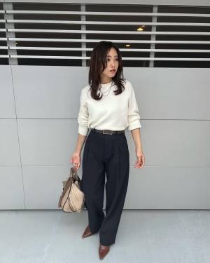 《高見え神シルエット》「絶対欲しい」と狙ってた！【ユニクロ】「超いい」“バズりボトムス”紹介