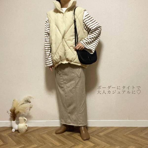 「この価格でこのデザイン最強だ」～！【しまむら】絶妙カラーが「かわいい♡」“ベスト”紹介