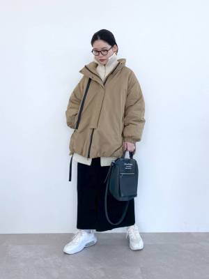 今買い足すなら“茶系”！【冬アウター】コーデが甘めに決まる♡「ベージュアウター」