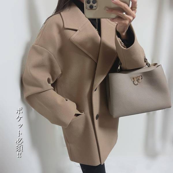 秋冬の一軍キターーッ！！【GU】カジュアルにもきれいめにも◎「ベージュコート」