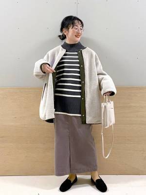 やっぱ”ボーダー”優勝だわ♡【グローバルワーク】完売前に欲しいッ！「おしゃれニット」