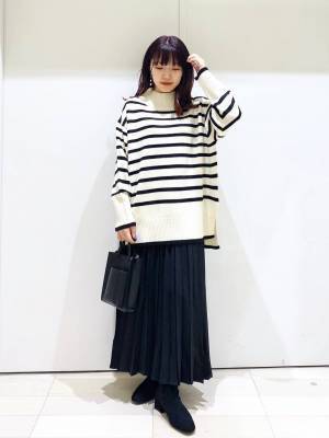 やっぱ”ボーダー”優勝だわ♡【グローバルワーク】完売前に欲しいッ！「おしゃれニット」