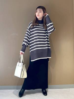 やっぱ”ボーダー”優勝だわ♡【グローバルワーク】完売前に欲しいッ！「おしゃれニット」