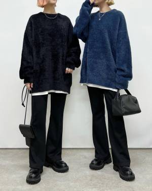 マジで使えるやつやん！！【GU】レイヤードの救世主♡「クルーネックT」