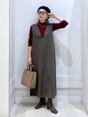 ま、待ってましたッ（泣）【グローバルワーク】人気の新作が登場♡「秋冬ジャンスカ」