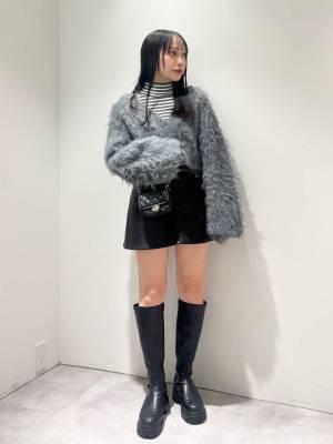 ふわふわ感がたまらん♡【Heather】冬のムード高まる「ガーリーカーディガン」