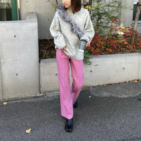 《全方位からモテる！》女の子らしさ3割り増し♡「ふわもこニット」