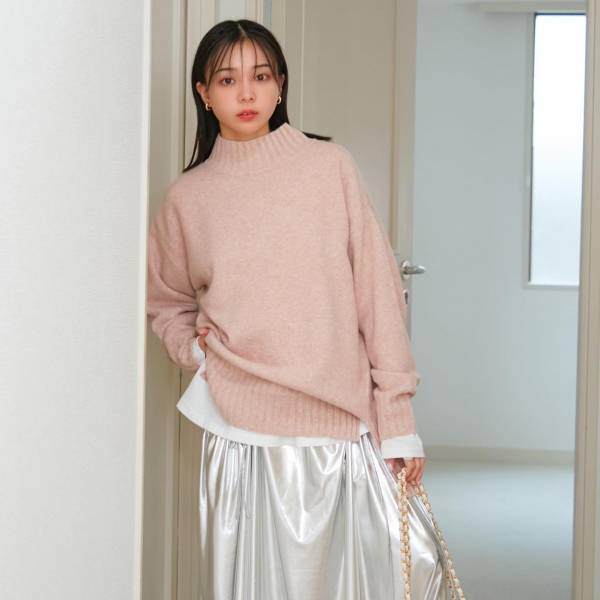 《全方位からモテる！》女の子らしさ3割り増し♡「ふわもこニット」