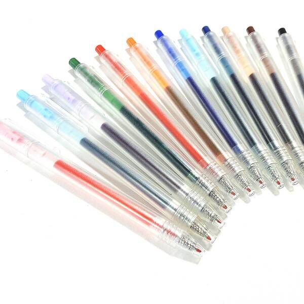 Instagramで人気！？【ダイソー】「ゲルインクボールペン」が安すぎて全色揃えたくなる♡