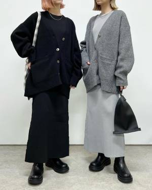 この”ゆるっと”感のトリコ♡【GU】厚手で着心地◎「優秀カーデ」