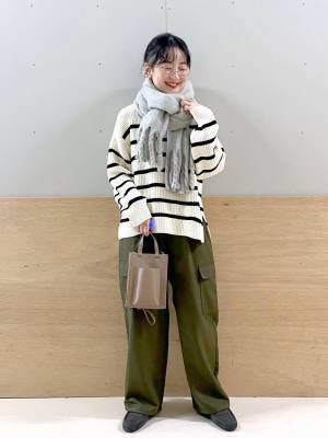 毛玉できにくいって最強か♡【グローバルワーク】スタッフもリアルバイ！「優秀ニット」