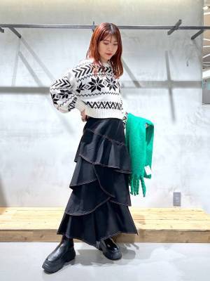 大人気アイテムが『再入荷』！【PAGEBOY】可愛いにも程があるッ♡「フレアスカート」