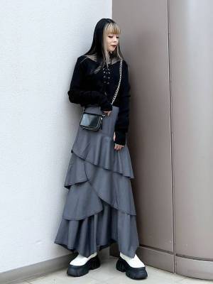 大人気アイテムが『再入荷』！【PAGEBOY】可愛いにも程があるッ♡「フレアスカート」