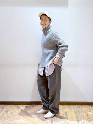 WEB限定だって♡【グローバルワーク】低身長さん必見！ 大人かわいい「ざっくりニット」