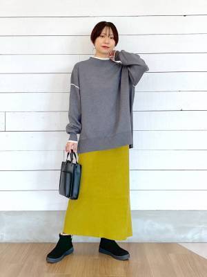 これが『優勝カラー』でしょ♡【グローバルワーク】買わずにはおれんッ！「グレーニット」