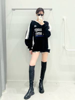 即マネさせてッ！！【ALAND】オシャレな人ほど取り入れてる♡「ロゴトップス」