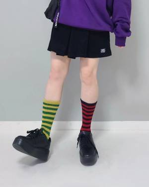 全色購入で「後悔なし！」【GU】おしゃれさんも大満足♡「コラボソックス」