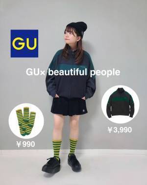 全色購入で「後悔なし！」【GU】おしゃれさんも大満足♡「コラボソックス」