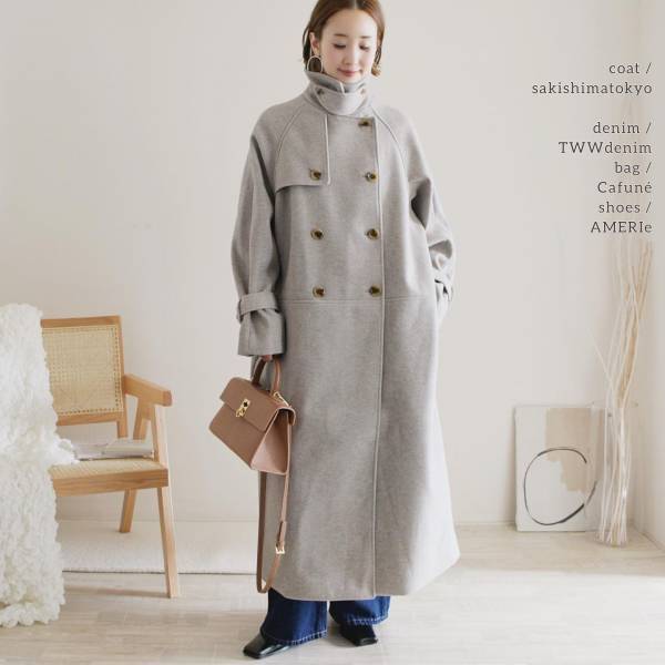 防寒対策もばっちり◎「スタンドカラー」がカジュアルかわいい♡