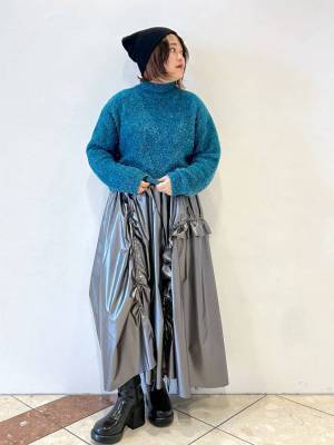 《おしゃれ度すんごぉぉッ♡》【PAGEBOY】斬新デザインが目を惹く！「ロングスカート」