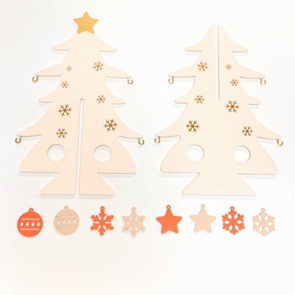 「組み立てるの面倒？」【THREEPPY】の”クリスマスオーナメント”は2ステップで可愛い！