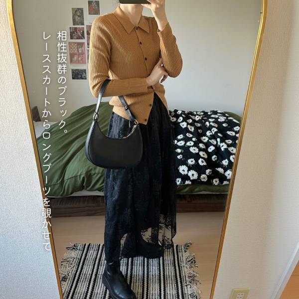 「絶対買い」「3色買いしてるお気に入り」【ユニクロ】”着回し力抜群”のポロカーデ紹介