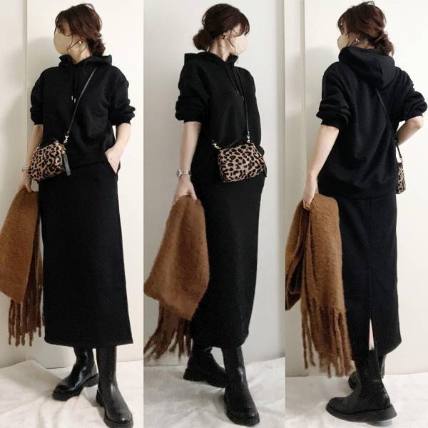 「めちゃくちゃ着回せる」「着心地が楽」【GU】全色揃えたくなる“スウェットスカート”紹介