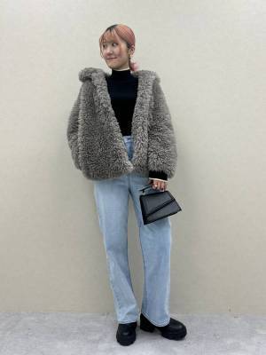 今買い足したい！カジュアルもきれいめも活躍♡【ファージャケット】