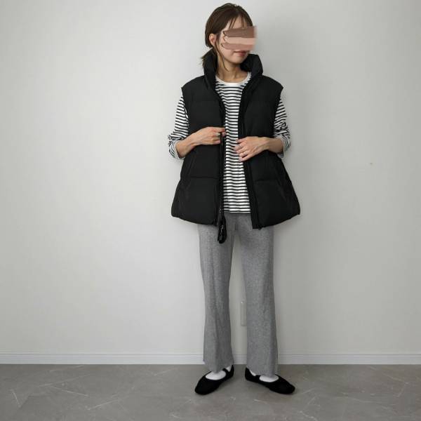 「これからの季節に重宝するアイテム」【GU】“ダウンベスト”は「めちゃくちゃ暖かい」