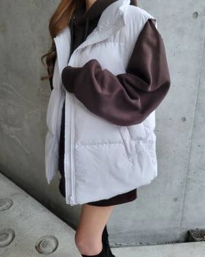 「これからの季節に重宝するアイテム」【GU】“ダウンベスト”は「めちゃくちゃ暖かい」