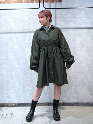 冬だってミニが着たい♡ ロングブーツ ×【ミニワンピ】で最強モテコーデ♡