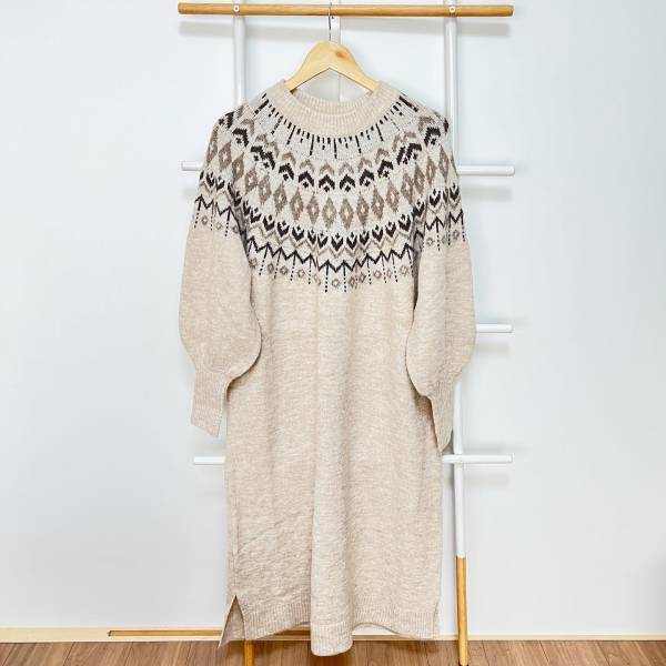 彼モテ、間違いなし！？【しまむら】ニット素材で可愛い♡「ワンピ & セットアップ」