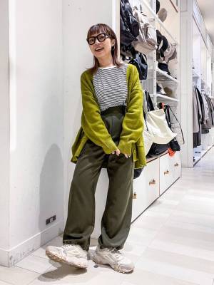 全身真似させてぇーッ！！【グローバルワーク】暗くなりがちな冬こそ！「差し色コーデ」