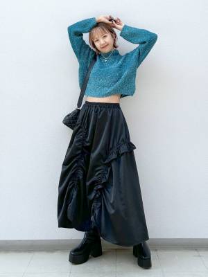「モード見えするのに楽ちん」♡【PAGEBOY】店員も絶賛！「おしゃれスカート」