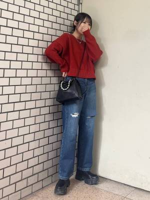 ＜一気にトレンド感がUP＞差し色に困ったら♡「赤アイテム」でオシャレコーデ