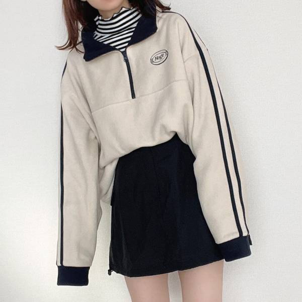 上からアウターも◎ ゆるっとカジュアルな「フリースコーデ」